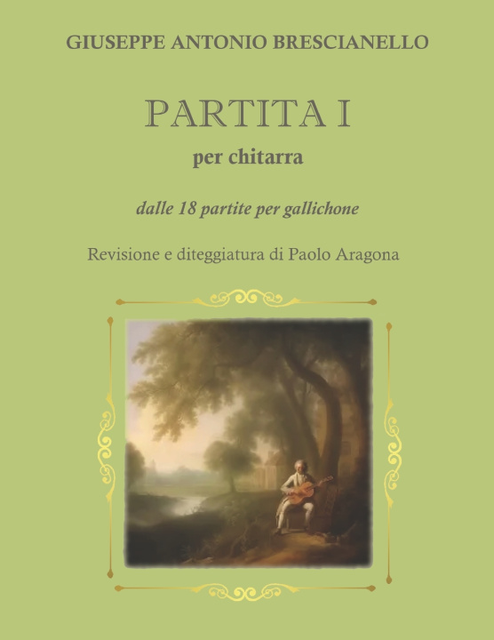 Buch PARTITA I per chitarra Paolo Aragona