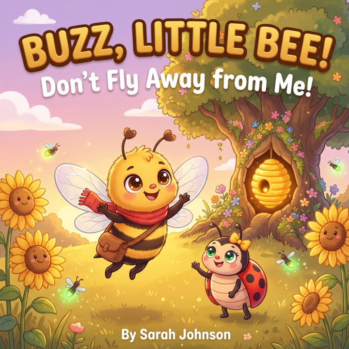 Książka BUZZ, LITTLE BEE! Sarah Johnson