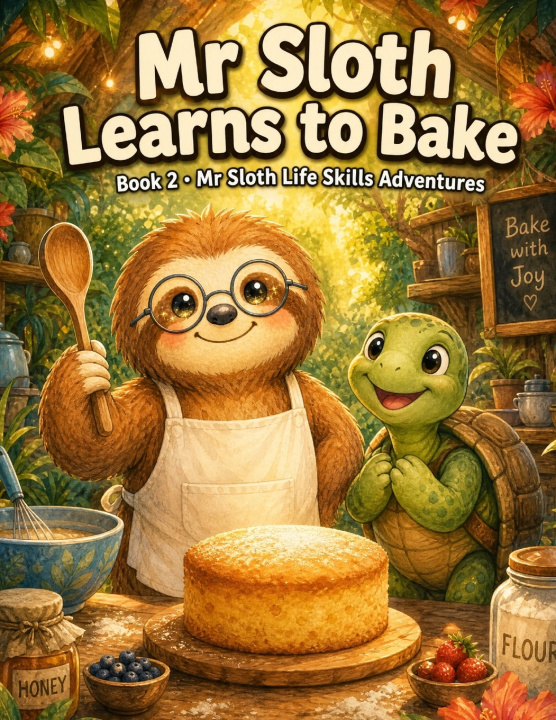 Könyv Mr Sloth Learns to Bake Mr Sloth Life Skills Adventures · Book 2 Dr Lydia Taiwo
