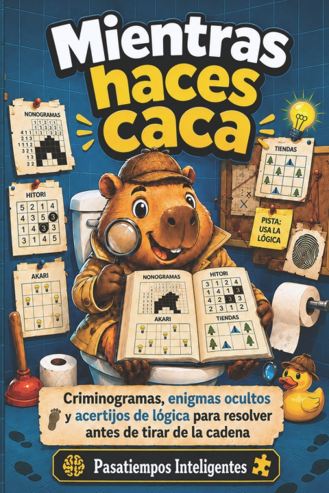 Книга Mientras haces caca Pasatiempos Inteligentes