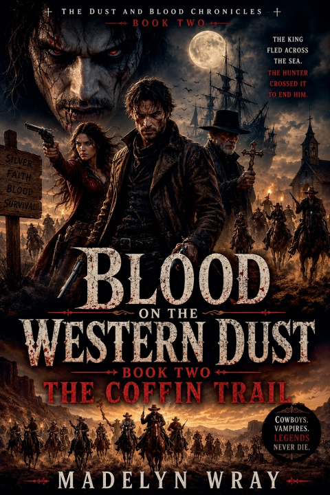 Kniha Blood on the Western Dust MADELYN WRAY