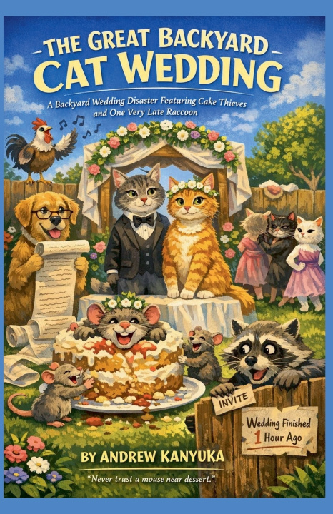Könyv The Great Backyard Cat Wedding Andrew Kanyuka