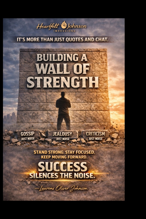 Książka Building A WALL OF STRENGTH Laurens Johnson