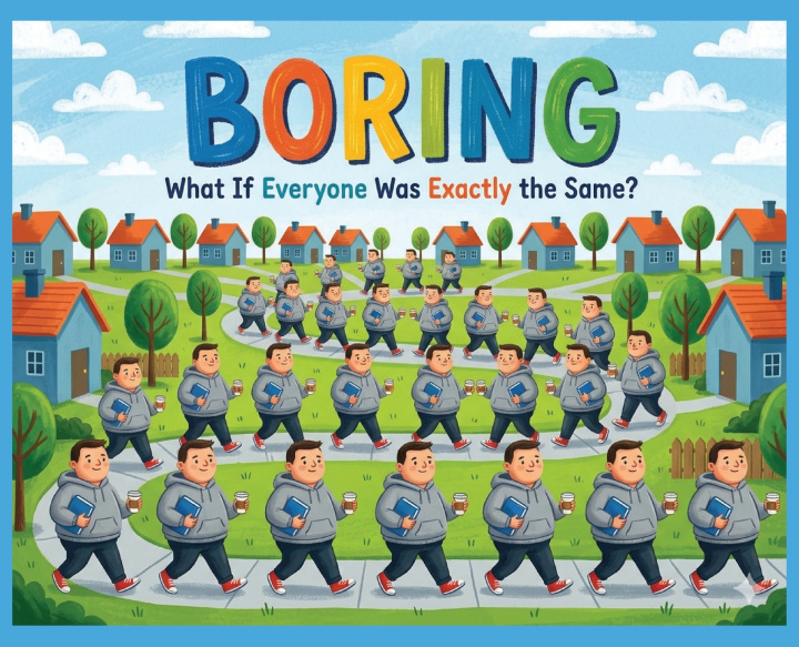Książka BORING What If Everyone Was Exactly The Same? Sharon Esther Lampert
