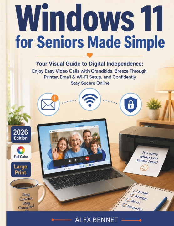 Könyv Windows 11 for Seniors Made Simple Alex Bennett