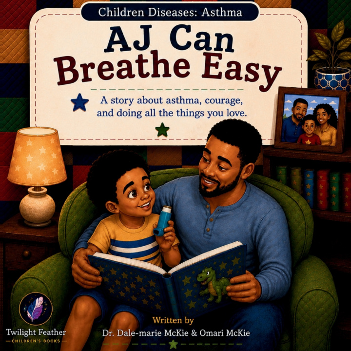 Книга AJ Can Breathe Easy Dr. Dale-marie McKie