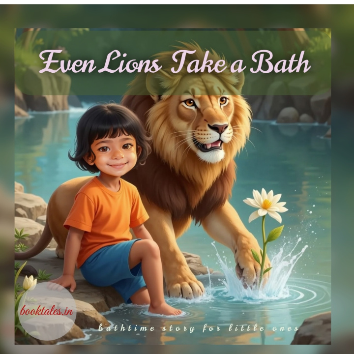 Kniha Even Lions Take A Bath Booktales