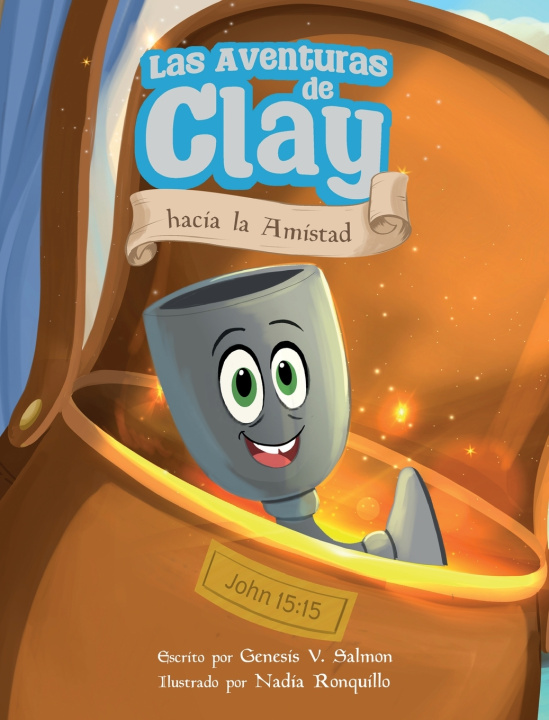 Livro La Aventura de Clay hacia la Amistad Genesis Salmon