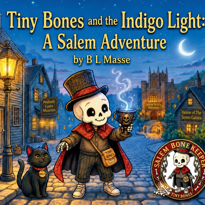 Book Tiny Bones and the Indigo Light B L Masse