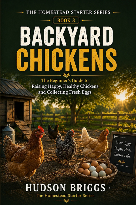 Livro Backyard Chickens Hudson Briggs