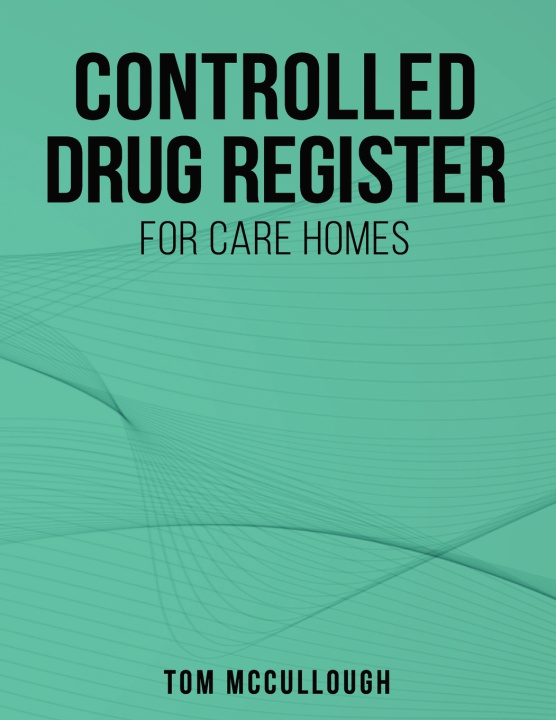 Libro Controlled Drugs Register Tom McCullough