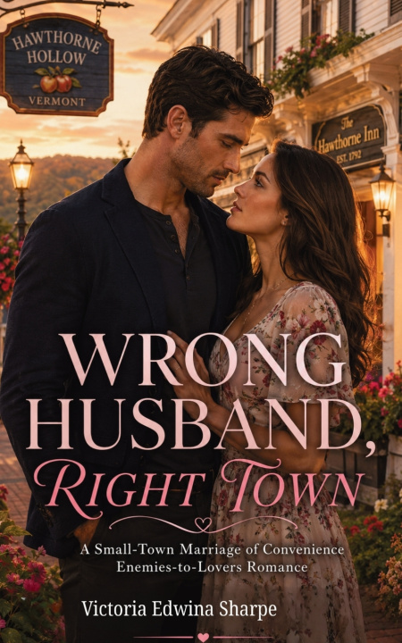 Könyv Wrong Husband, Right Town Victoria Edwina Sharpe