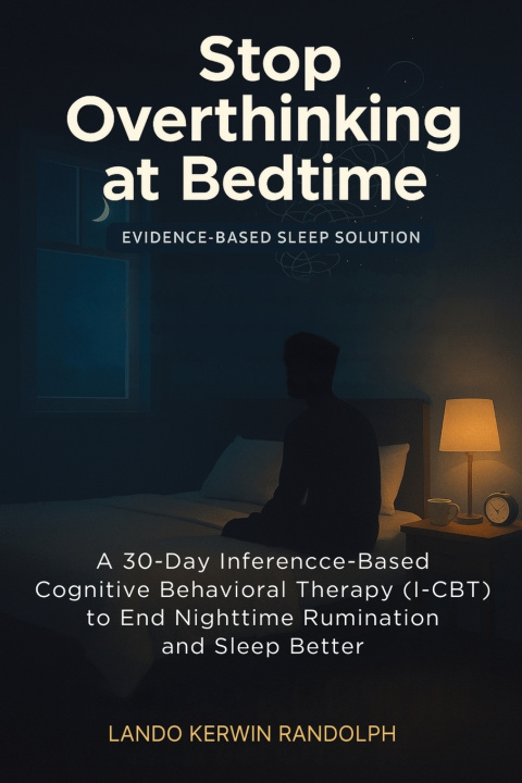 Książka Stop Overthinking at Bedtime Lando Kerwin Randolph