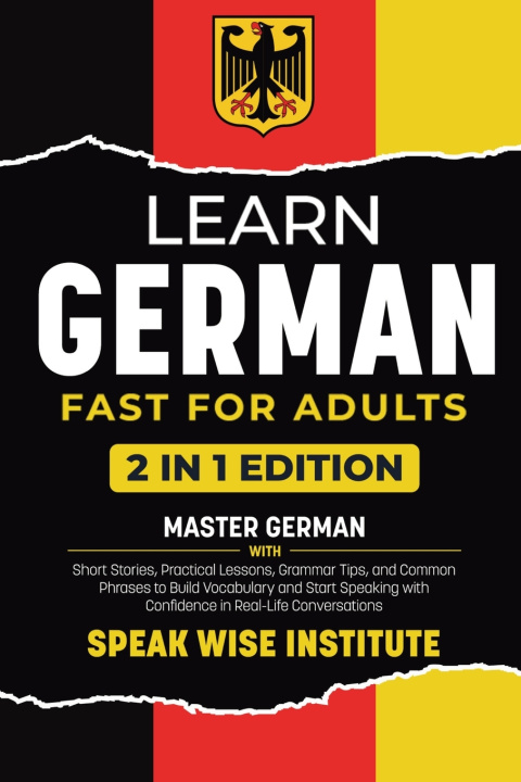 Buch Learn German Fast for Adults Speak Wise Institute
