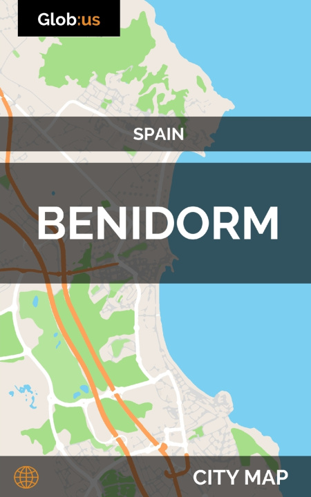 Книга Benidorm, Spain - City Map Jason Patrick Bates