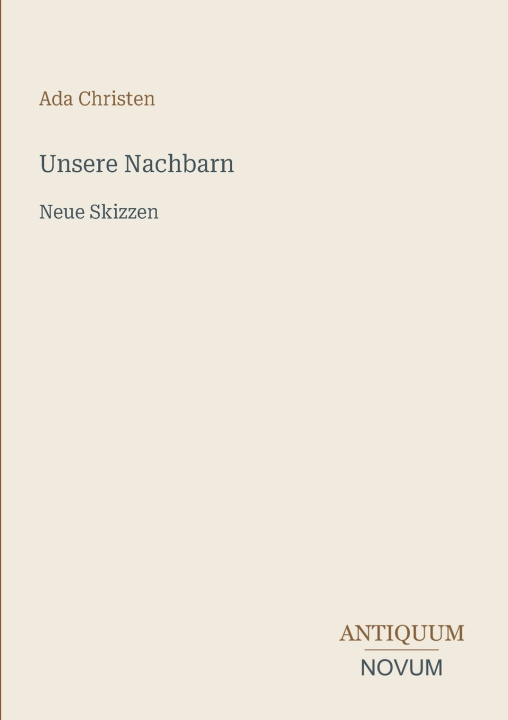 Carte Unsere Nachbarn Ada Christen