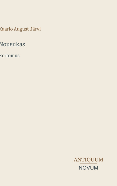 Buch Nousukas Kaarlo August Järvi