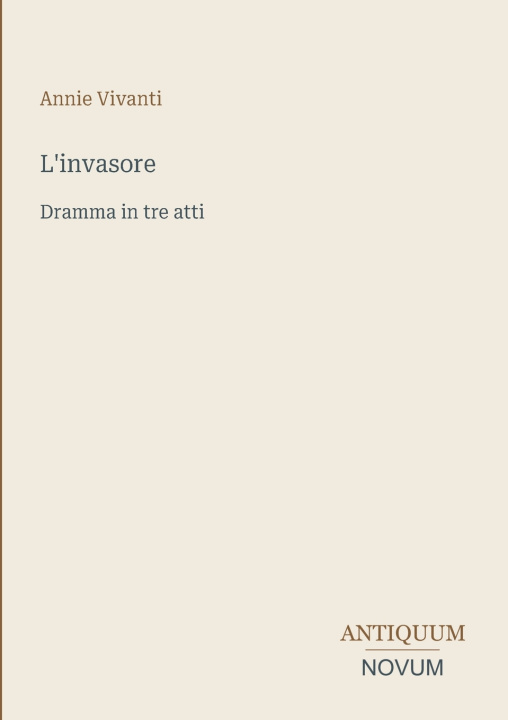 Könyv L'invasore Annie Vivanti