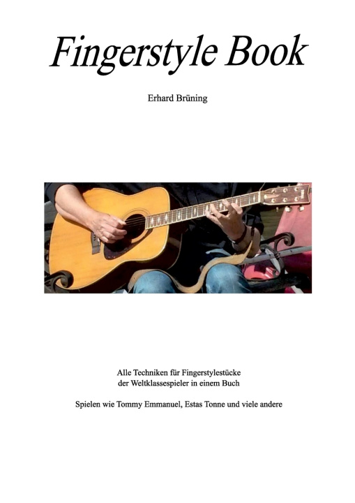 Carte Fingerstyle Book Erhard Brüning