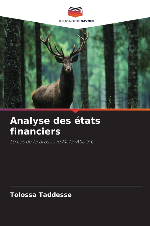 Könyv Analyse des états financiers Tolossa Taddesse
