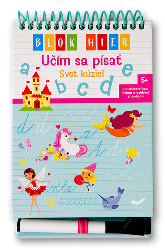 Livro Blok hier Učím sa písať Svet kúziel 