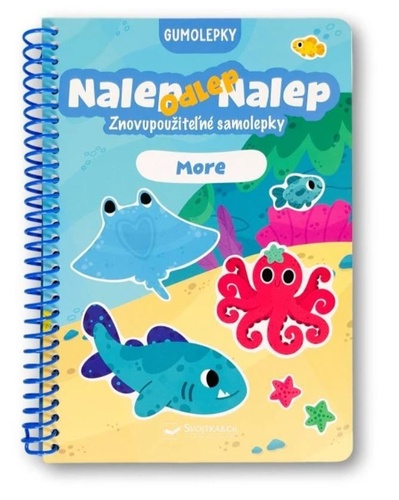 Kniha Nalep, odlep, nalep! Gumolepky More 