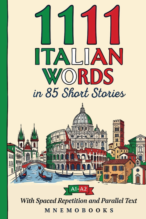 Carte 1111 Italian Words in 85 Short Stories MnemoBooks