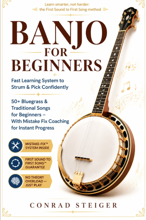 Книга Banjo for Beginners Conrad Steiger