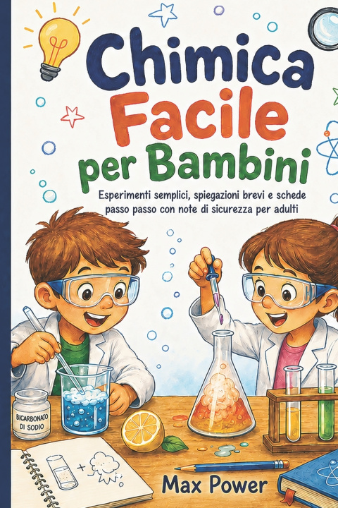 Książka Chimica Facile per Bambini Max Power