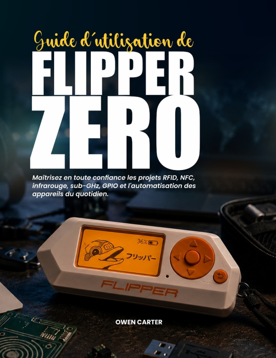 Livro GUIDE D'UTILISATION DE FLIPPER ZERO OWEN CARTER