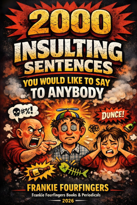 Книга 2000 INSULTING SENTENCES Frankie Fourfingers