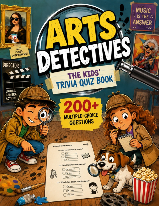 Boek Arts Detectives - The Kids' Trivia Quiz Book Laurentiu Ioan Voica