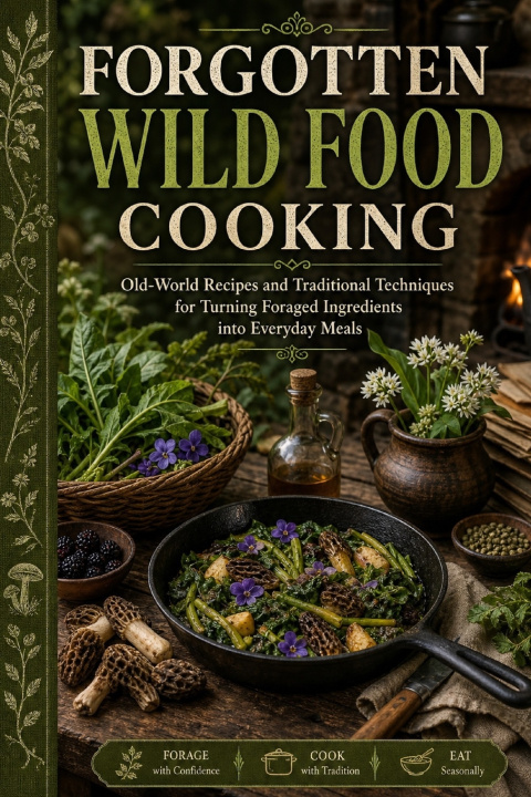 Kniha Forgotten Wild Food Cooking V. Rhea