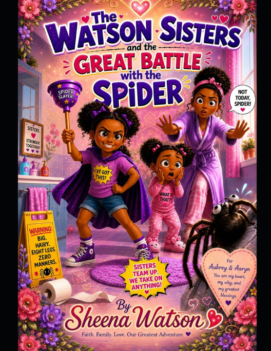 Книга The Watson Sisters and the Great Battle with the Spider Sheena Watson