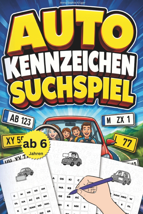 Книга Autokennzeichen Suchspiel Anna Sophie Krüger