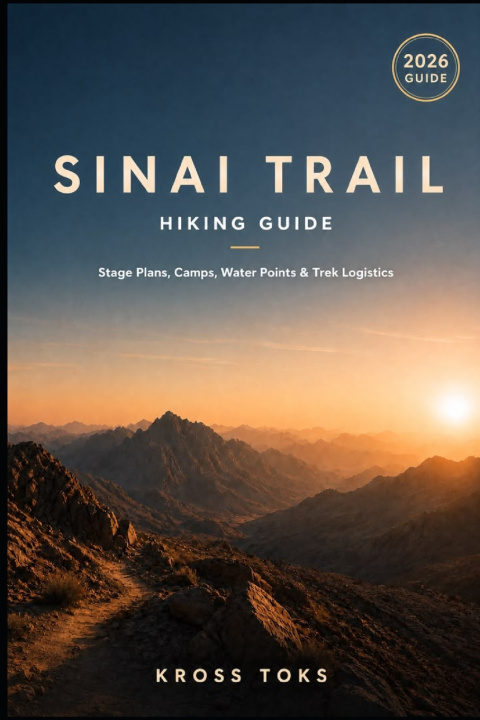 Carte Sinai Trail Hiking Guide KROSS TOKS