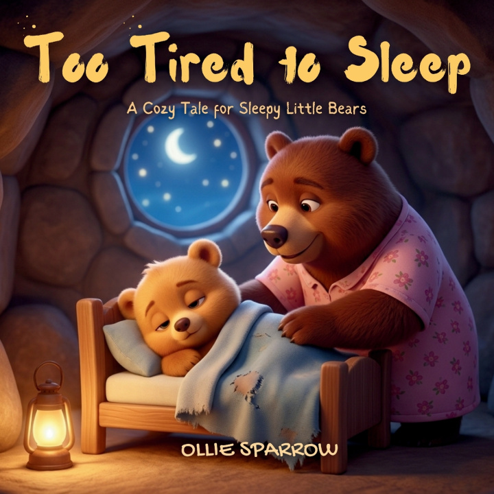 Carte Too Tired to Sleep Ollie Sparrow