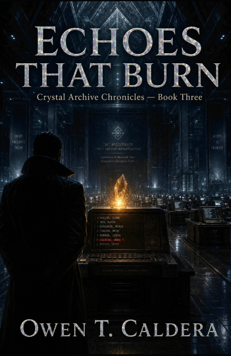 Buch Echoes That Burn Owen T. Caldera