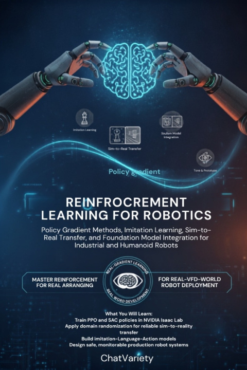 Книга Reinforcement Learning for Robotics ChatVariety Team