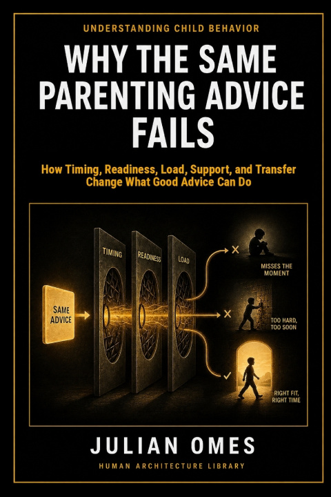 Книга Why the Same Parenting Advice Fails Julian Omes