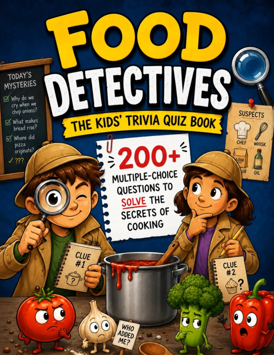 Livro Food Detectives - The Kids' Trivia Quiz Book Laurentiu Ioan Voica