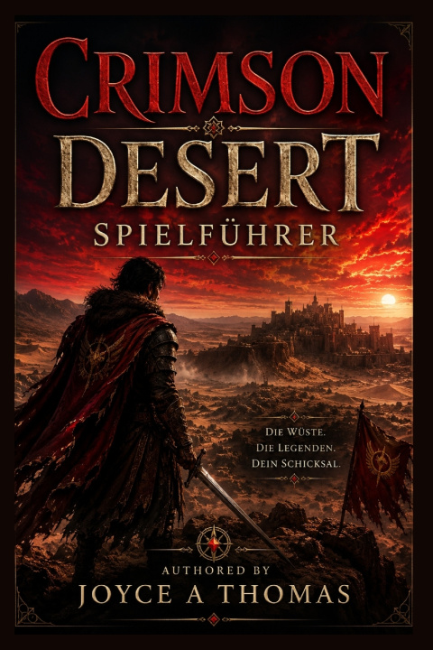 Carte Crimson Desert Spielführer Joyce A Thomas