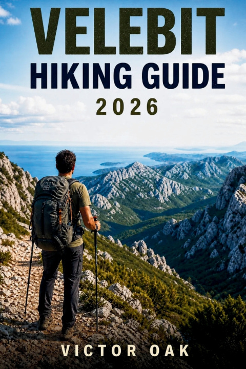 Książka VELEBIT HIKING GUIDE 2026 VICTOR OAK