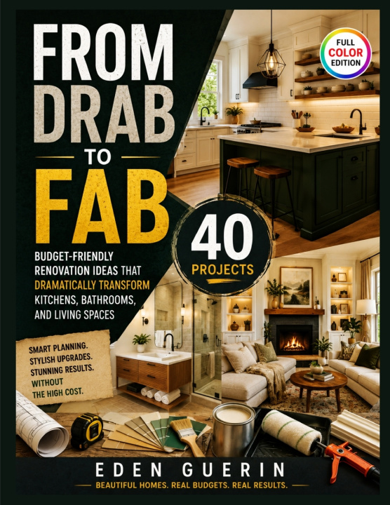 Книга FROM DRAB TO FAB Eden Guerin