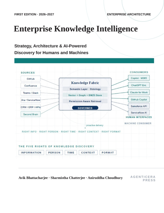 Livro ENTERPRISE KNOWLEDGE INTELLIGENCE Shamistra Chatterjee