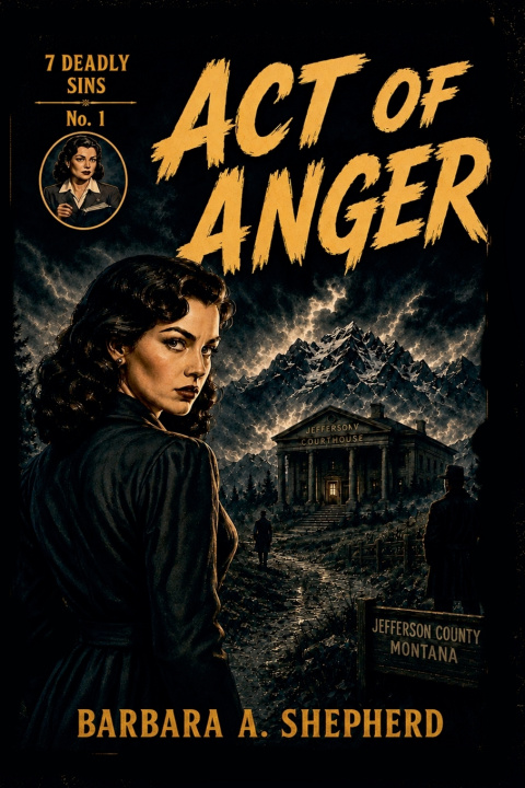 Kniha Act of Anger Barbara A. Shepherd