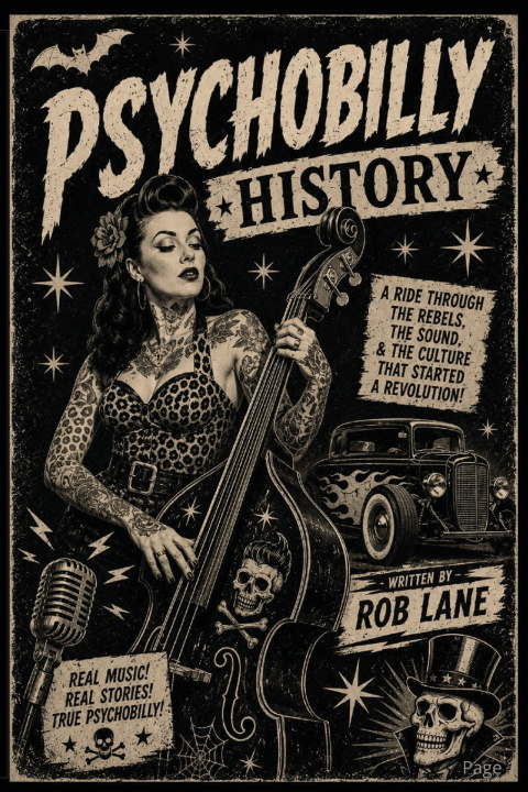 Carte Psychobilly History Rob Lane