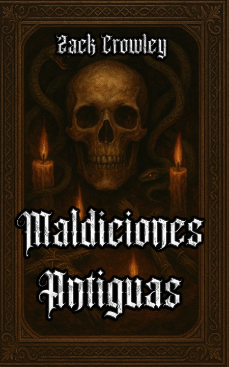 Kniha Maldiciones Antiguas Zack Crowley