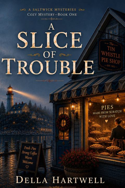 Kniha A Slice of Trouble Della Hartwell