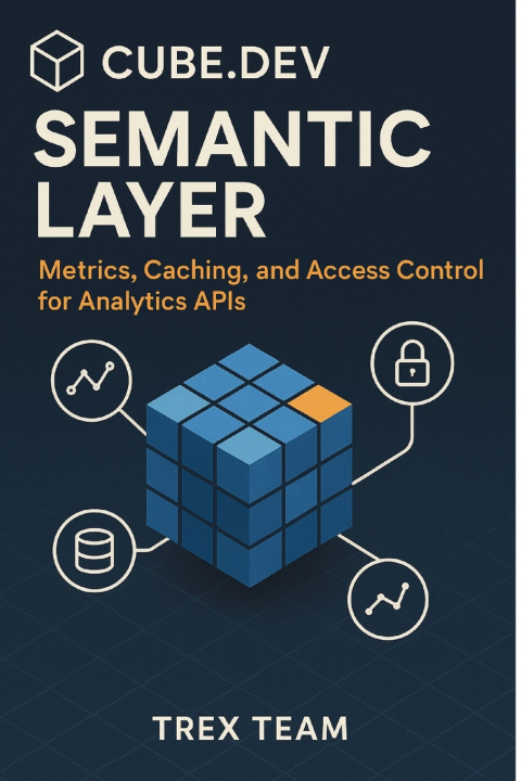 Book Cube.dev Semantic Layer Trex Team
